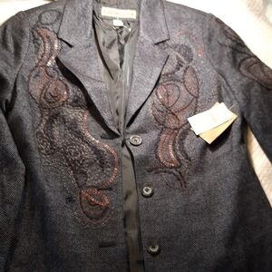 Coldwater Creek Lined Jacket NWT